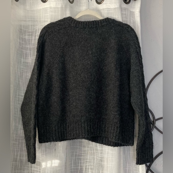 Old Navy Charcoal Cardigan - Picture 2 of 5